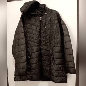 Lane Bryant 22/24 Packable Puffer Midi Jacket New